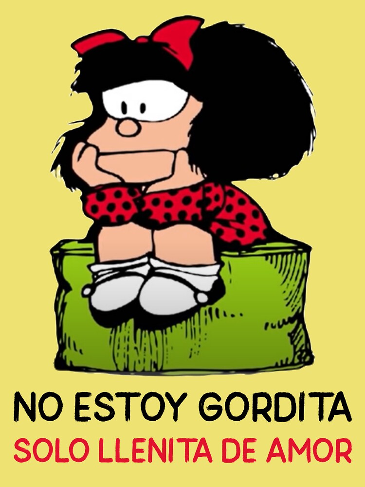 Mafalda Quino Comics Poster for Sale by Elena Bee