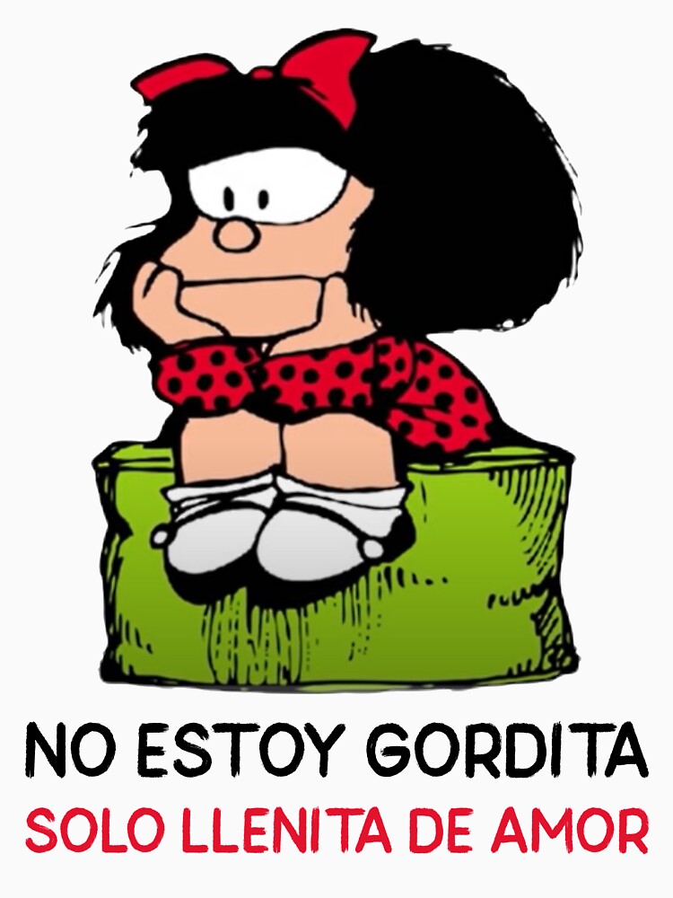 Mafalda Quino Comics Essential T-Shirt for Sale by Elena Bee