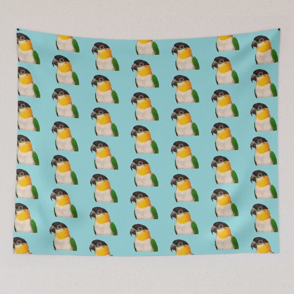 Item preview, Black-headed Caique parrot designed and sold by wendy4496.