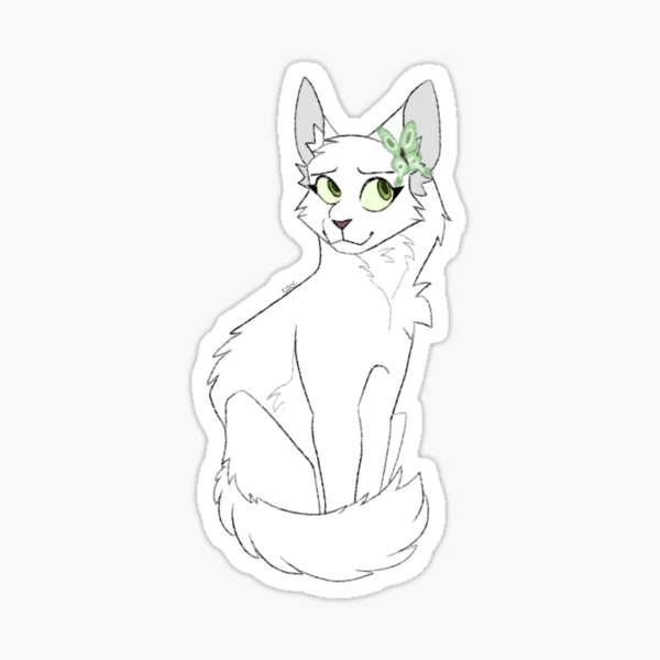 Warrior Cats Ravenpaw Sticker for Sale by Keef-Korner