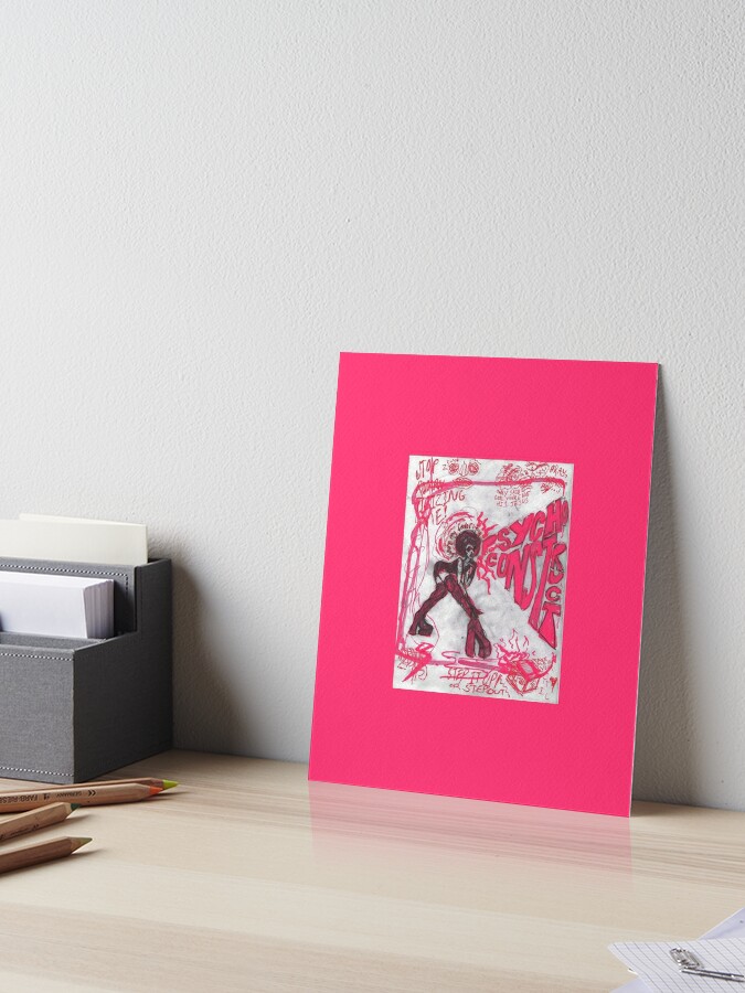 Hot Pink Yarn | Art Board Print