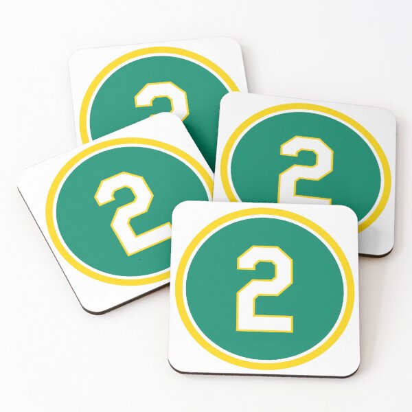 Item preview, Khris Davis #2 Jersey Number designed and sold by StickBall.