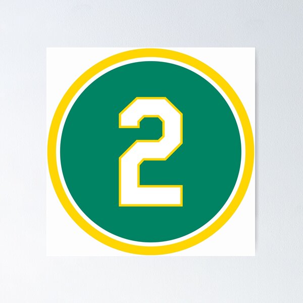 Item preview, Khris Davis #2 Jersey Number designed and sold by StickBall.