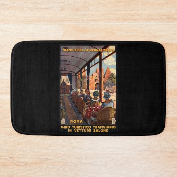 Item preview, Roma retro poster designed and sold by CorasPosters.