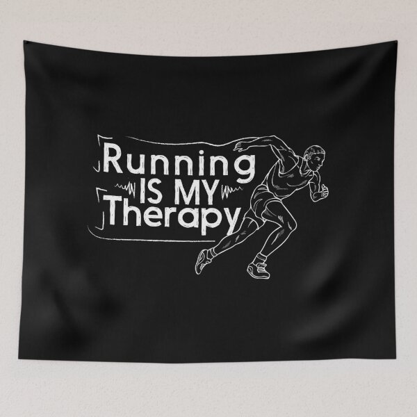 Item preview, Running Is My Therapy , cool gift ideas for Running lovers  designed and sold by YerrouDesing.