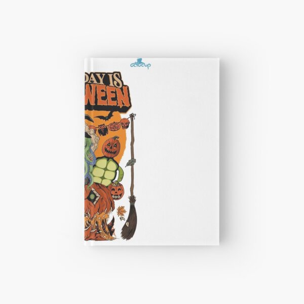 Every Day Is Halloween Ocean Monters Creatures Hardcover Journal