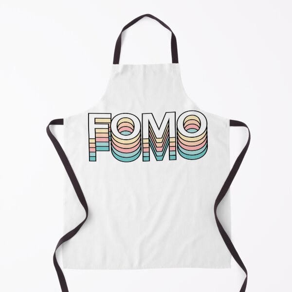 Item preview, Fomo Pastel Retro Aesthetic Modern Mood Typography designed and sold by Fashionmonger.