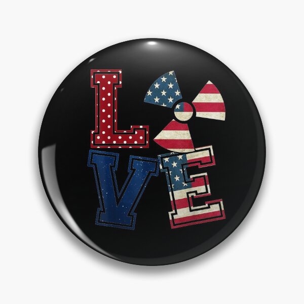 Item preview, LOVE Radiation American Flag Radiologist designed and sold by draiddaniel92.