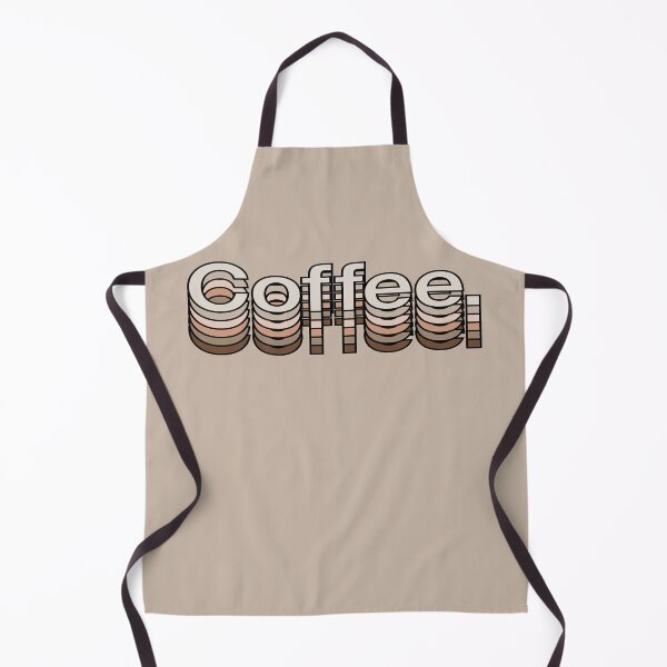 Item preview, Coffee Brown in Retro Aesthetic Modern Typography coffee and cream designed and sold by Fashionmonger.