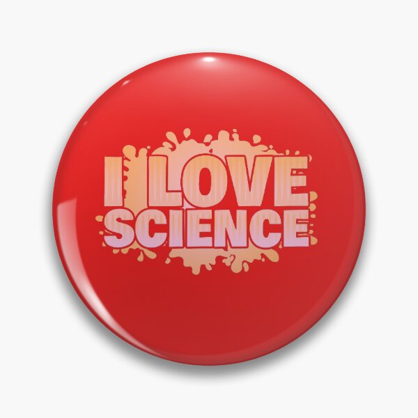 Item preview, l Love Science Themed Designs - Theme Red designed and sold by SCI-Boutique.