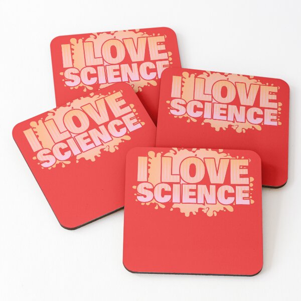 Item preview, l Love Science Themed Designs - Theme Red designed and sold by SCI-Boutique.