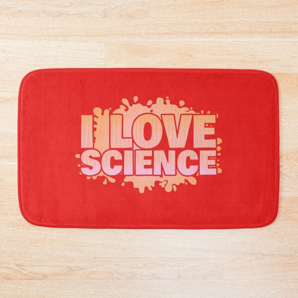 Item preview, l Love Science Themed Designs - Theme Red designed and sold by SCI-Boutique.