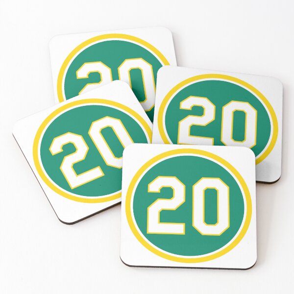 Item preview, Mark Canha #20 Jersey Number designed and sold by StickBall.