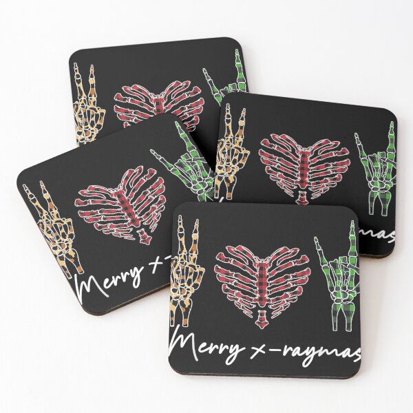 Item preview, Merry X-raymas Skeleton Heart Rib Cage Radiologist Christmas designed and sold by draiddaniel92.