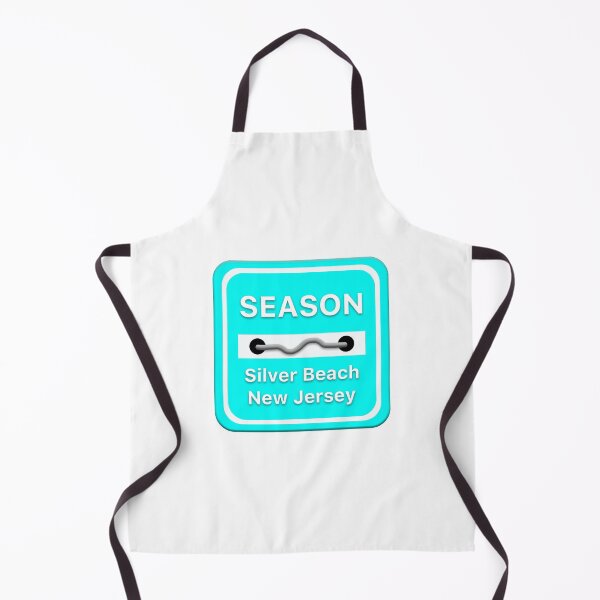 Item preview, Silver Beach Badge - Aqua designed and sold by kelseybartels3.