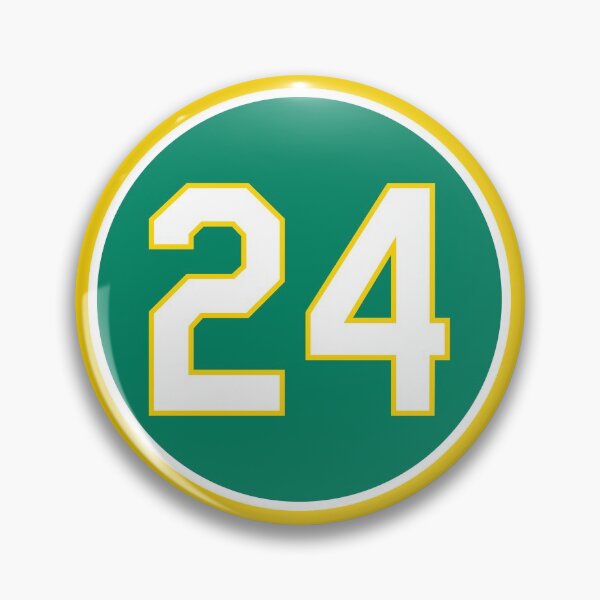 Item preview, Rickey Henderson #24 Jersey Number designed and sold by StickBall.