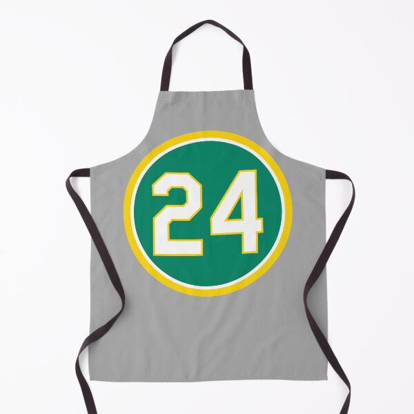 Item preview, Rickey Henderson #24 Jersey Number designed and sold by StickBall.