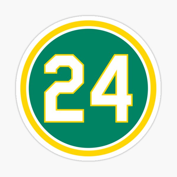 Whitey Herzog #24 Jersey Number Sticker for Sale by StickBall