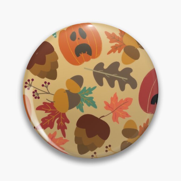 Item preview, cute fall halloween pattern designed and sold by Wizabi.