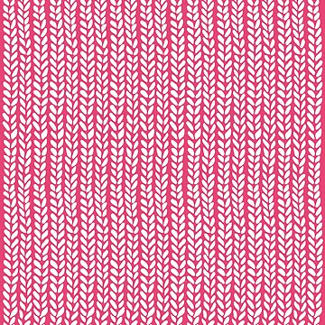 Artwork thumbnail, Knit Wave Raspberry by ProjectM
