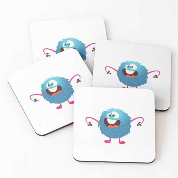 Item preview, Miss Blue Ball of Fluff and Hot Pink Arms designed and sold by wildflowerperks.