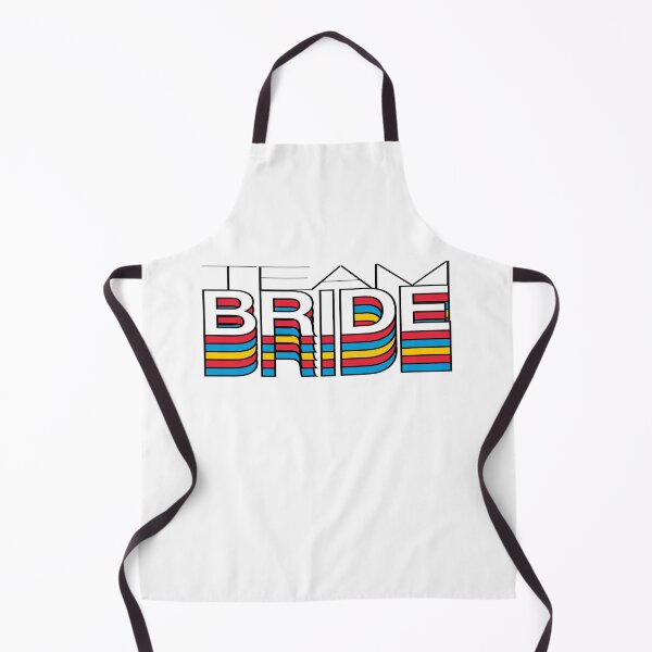 Item preview, Team Bride Wedding Retro Aesthetic Modern Tee Shirt designed and sold by Fashionmonger.