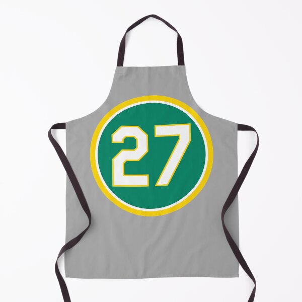 Item preview, Catfish Hunter #27 Jersey Number designed and sold by StickBall.