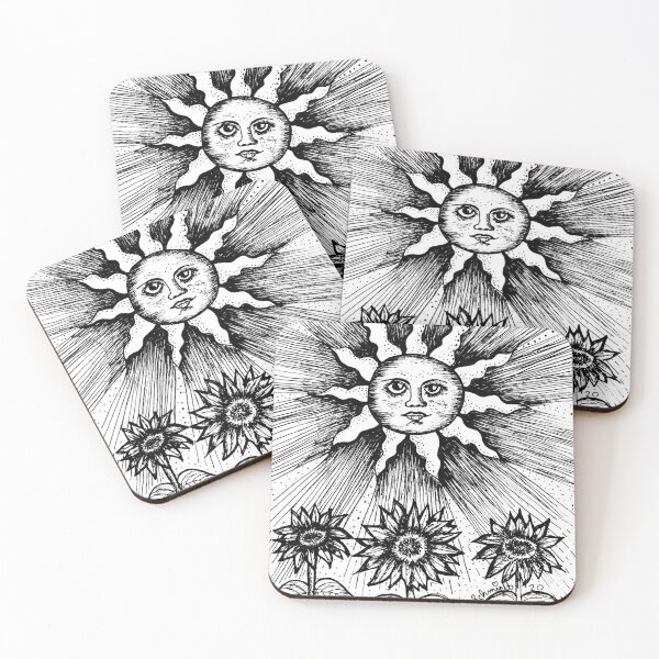 Item preview, Here Comes the Sun designed and sold by Intergalactic Unicorn: Art by Anna Schmidt.