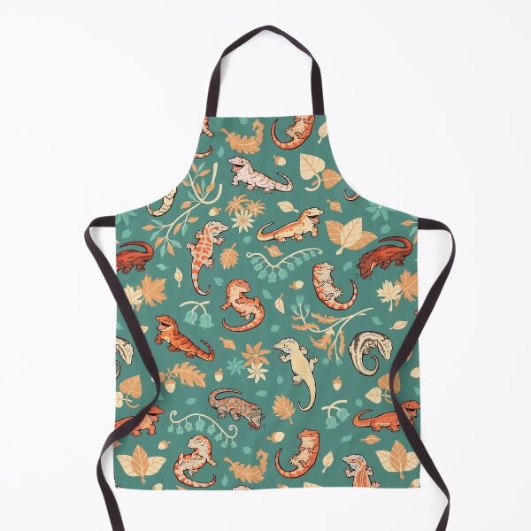 Item preview, Autumn geckos in green designed and sold by Colordrilos.