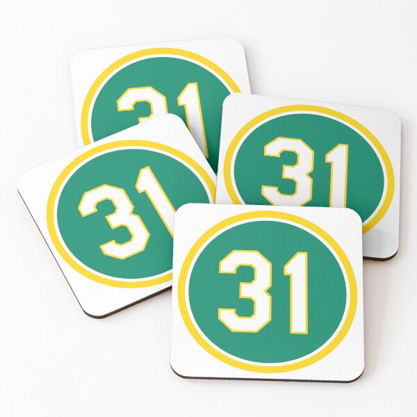Item preview, AJ Puk #31 Jersey Number designed and sold by StickBall.