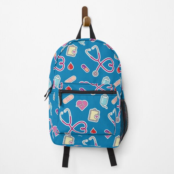 Item preview, Nursing Life – Med Print (teal) designed and sold by Pixelamity.