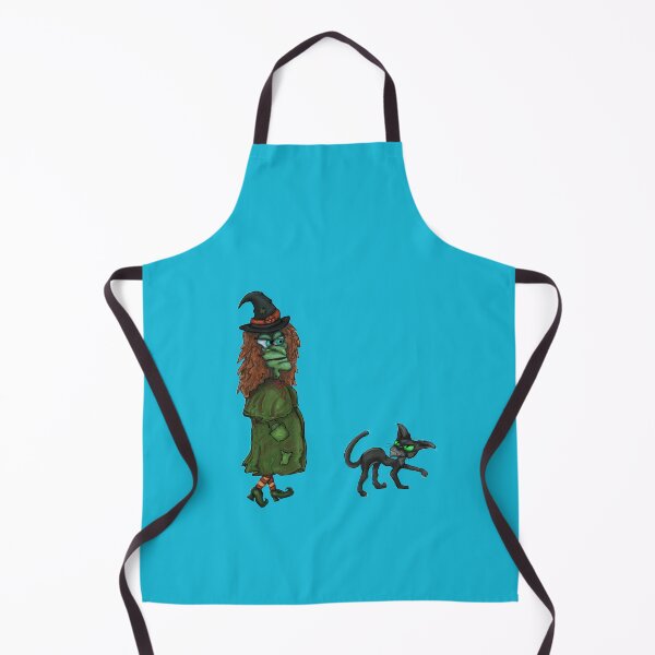 Item preview, Green Witch with black cat designed and sold by Kajaniko.