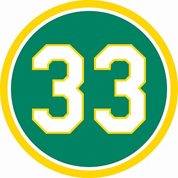 Yoenis Cespedes #52 Jersey Number Sticker for Sale by StickBall