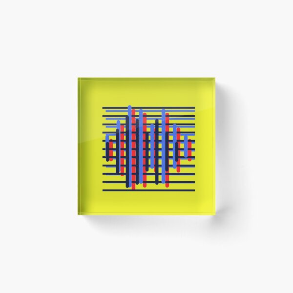 Item preview, eBuLLieNT BLue AND ReD LiNeS Poster designed and sold by Swooncake Press.