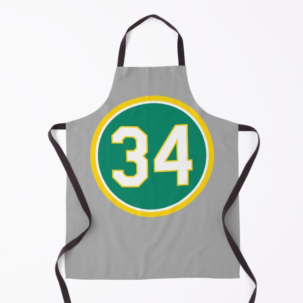 Item preview, Rollie Fingers #34 Jersey Number designed and sold by StickBall.