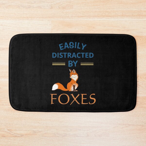 Item preview, Easily Distracted By Foxes designed and sold by Cute Pawz.