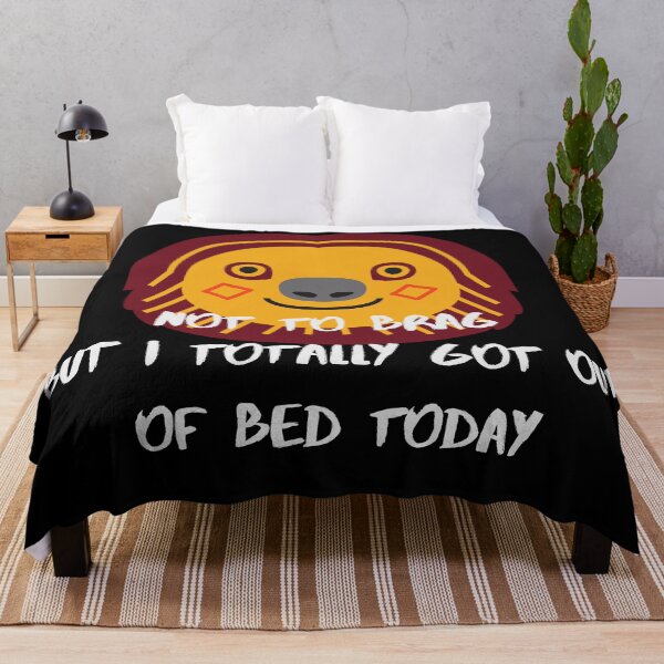 Item preview, not to brag but i totally got out of bed today designed and sold by Wizabi.