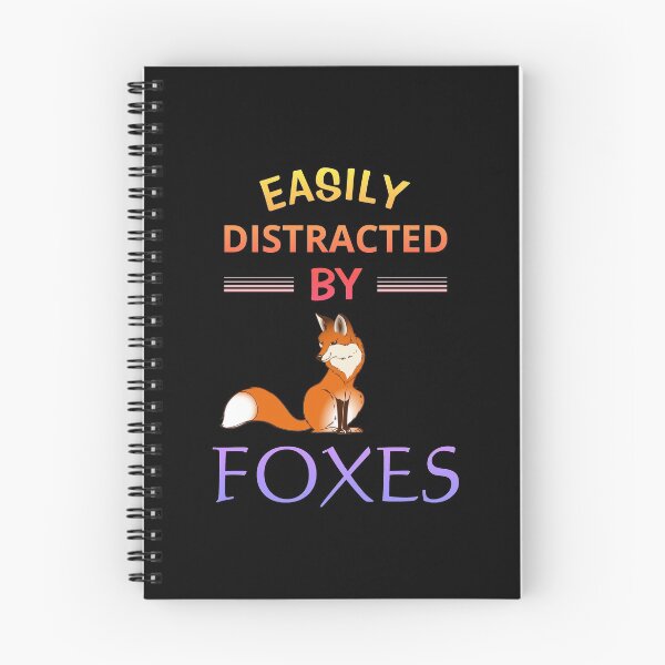 Item preview, Easily Distracted By Foxes designed and sold by Cute  Pawz.