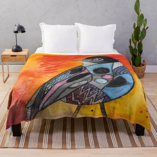 Item preview, Jean-Luc - Bird Friend, the Sky is On Fire! designed and sold by quirkysketchy.