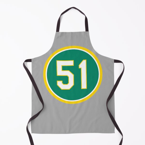 Item preview, Dallas Braden #51 Jersey Number designed and sold by StickBall.