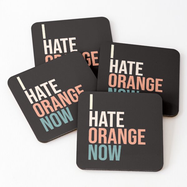 Item preview, I hate orange now anti trump designed and sold by amrmab.