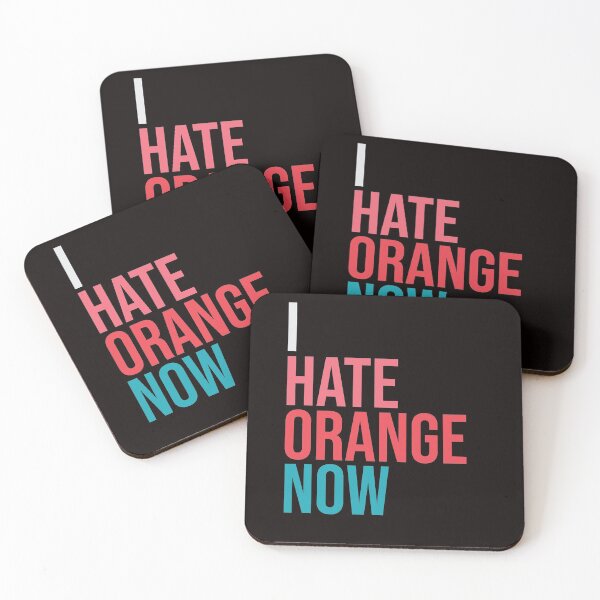 Item preview, I hate orange now anti trump designed and sold by amrmab.