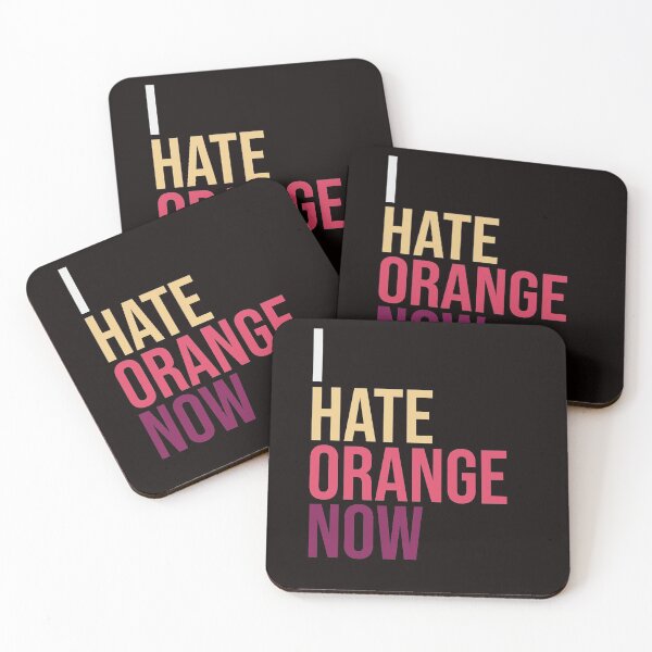 Item preview, I hate orange now anti trump designed and sold by amrmab.