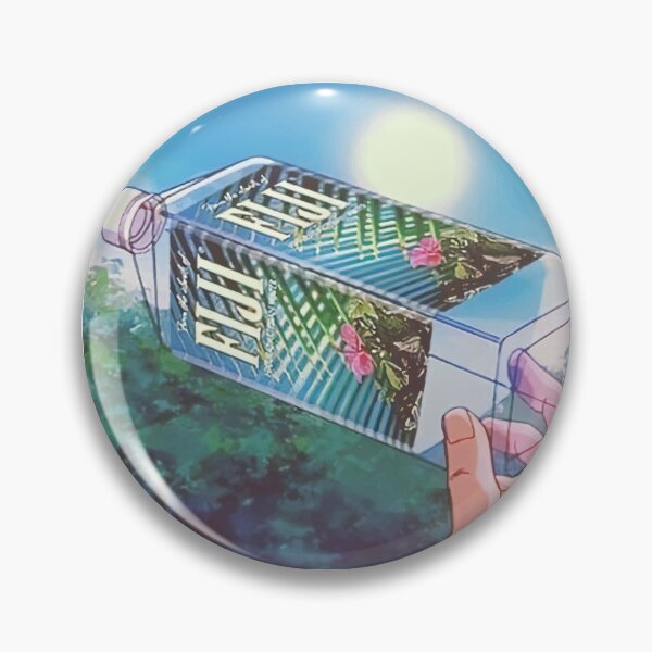 Artikelvorschau, Fidschi Anime Japan Lofi Retro Vintage Wasserflasche entworfen und verkauft von custom-firmware.