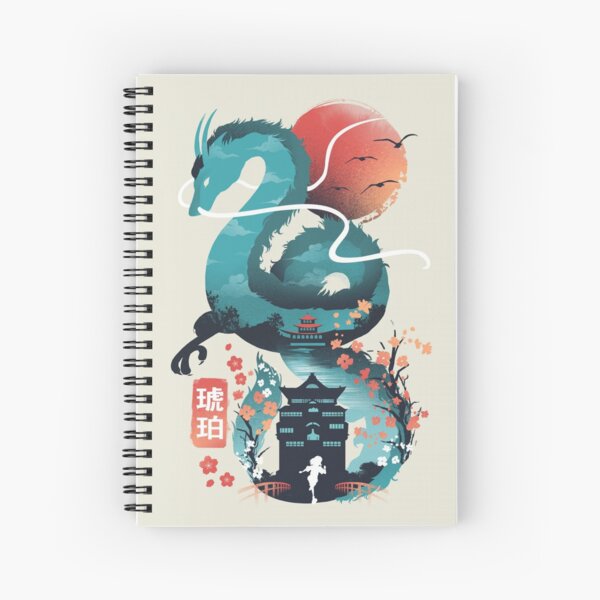 El mito del dragón lejos Cuaderno de espiral