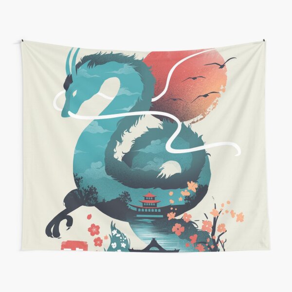 The Dragon Myth Away Tapestry