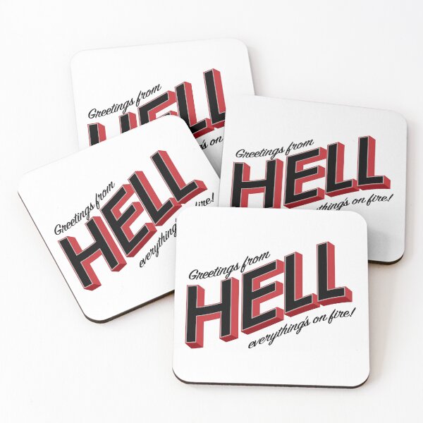Item preview, Greeting from Hell designed and sold by maddiemercer.