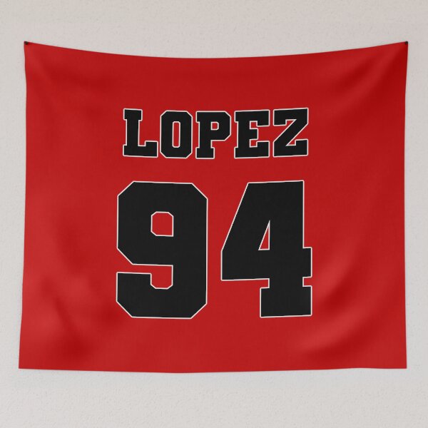 Item preview, Santana Lopez Jersey Number designed and sold by sophiajohannah.