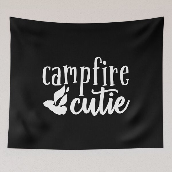 Item preview, Campfire Cutie Camping designed and sold by TopDawgDesigns.