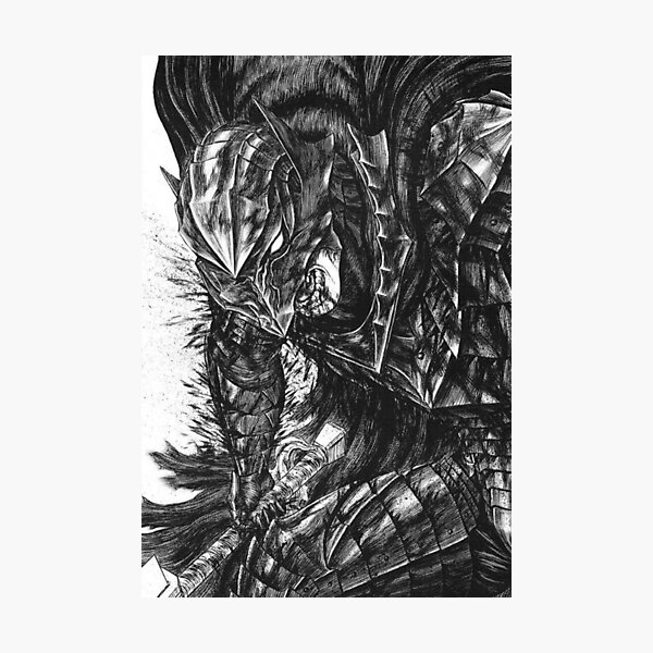 Guts (Berserk) Photographic Print